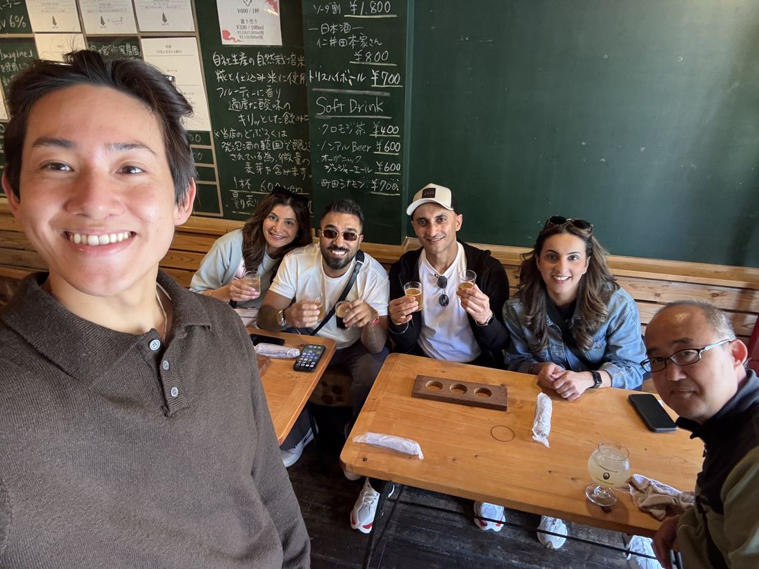 Guests at a local restaurant