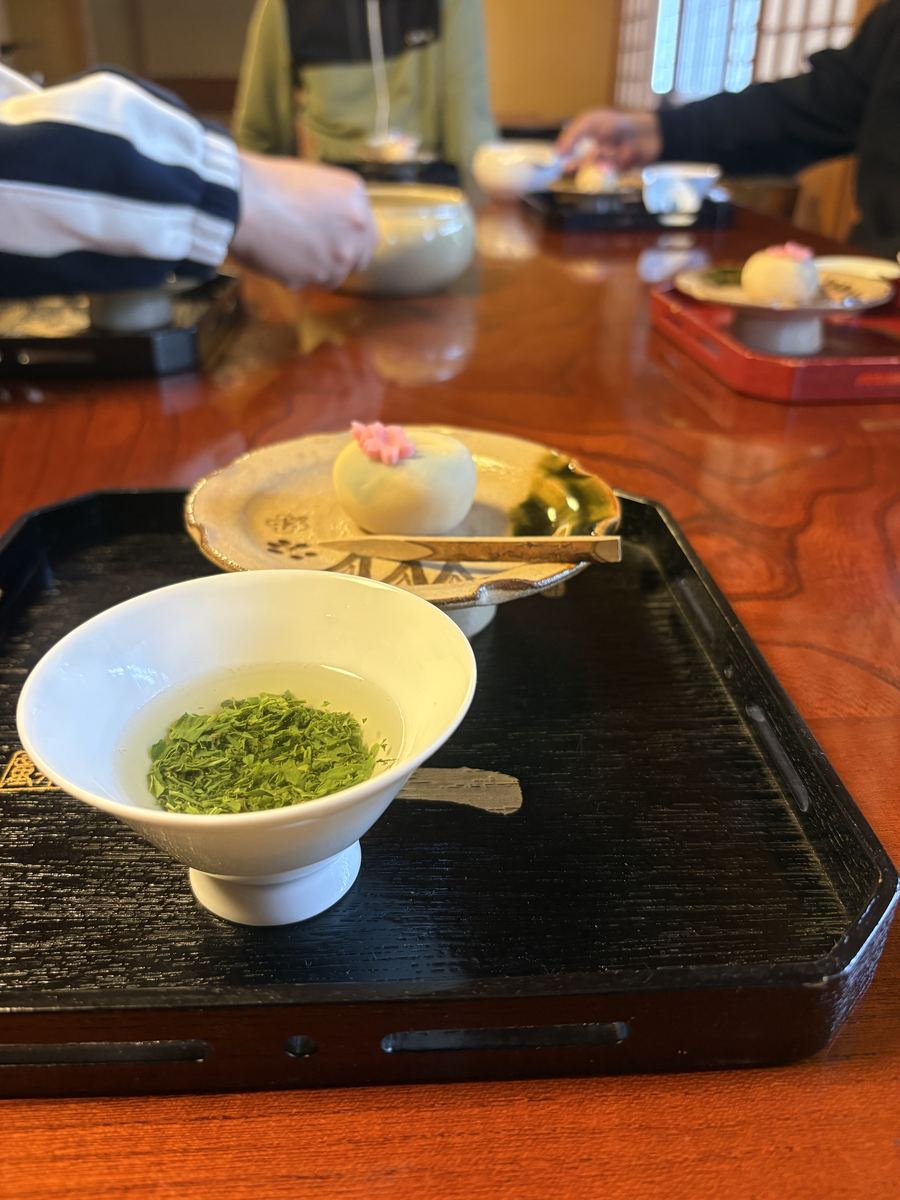 Matcha and sweets