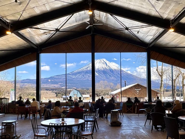 Mt. Fuji from a hidden local viewpoint